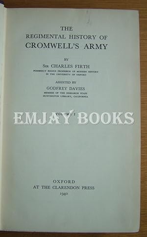 The Regimental History of Cromwell's Army. 2 Volumes.