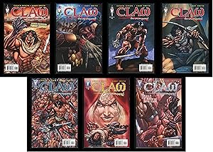 Bild des Verkufers fr Claw the Unconquered Comic Set 1-2-3-4-5-6 Lot w/ Variant 2B Barbarian Werewolf zum Verkauf von CollectibleEntertainment