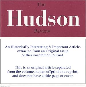 Immagine del venditore per Ellison The Essayist. An original article from The Hudson Review, 1996. venduto da Cosmo Books