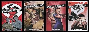 Bild des Verkufers fr Chasing Hitler Comic Set 1-2-3-4 Lot World War 2 WW2 Nazi War Criminal Eva Braun zum Verkauf von CollectibleEntertainment