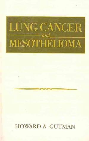 Seller image for Lung Cancer and Mesothelioma for sale by GreatBookPricesUK