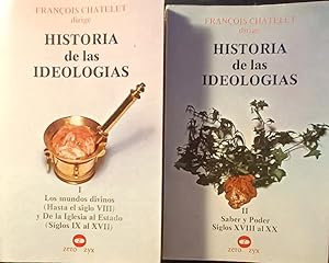 HISTORIA DE LAS IDEOLOGIAS (2 tomos)