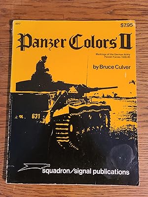 Imagen del vendedor de Panzer Colors, Vol. 2: Markings of the German Army Panzer Forces, 1939-45 a la venta por Fred M. Wacholz