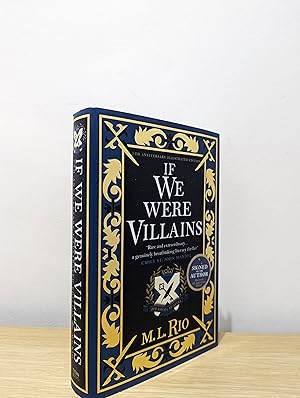 Imagen del vendedor de If We Were Villains - 5th anniversary signed and illustrated edition a la venta por Fialta Books