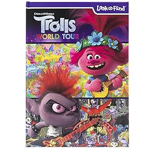 Imagen del vendedor de DreamWorks Trolls World Tour Poppy, Branch, and More! - Look and Find Activity Book - PI Kids a la venta por Reliant Bookstore