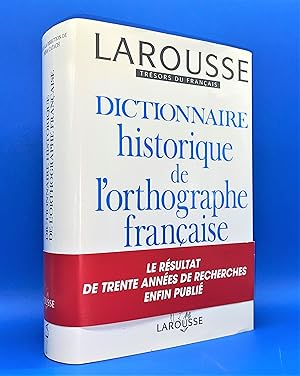 Imagen del vendedor de Dictionnaire historique de l'orthographe franaise a la venta por Librairie Orphe