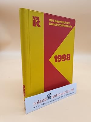 Bild des Verkufers fr VDI-K Jahrbuch 1998 zum Verkauf von Roland Antiquariat UG haftungsbeschrnkt