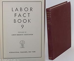 Seller image for Labor fact book 9 for sale by Bolerium Books Inc.