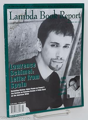 Bild des Verkufers fr Lambda Book Report: a review of contemporary gay & lesbian literature vol. 9, #4, Nov., 2000: Lawrence Schimel; letter from Spain zum Verkauf von Bolerium Books Inc.
