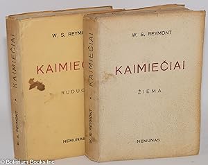 Image du vendeur pour Kaimieciai - Romanas - I Ruduo [with] II Ziema [with] III Pavasaris [with] IV Vasara. [4-volume novel, complete] mis en vente par Bolerium Books Inc.