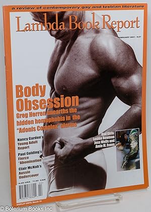 Seller image for Lambda Book Report: a review of contemporary gay & lesbian literature vol. 9, #7, Feb., 2001: Body Obsession for sale by Bolerium Books Inc.