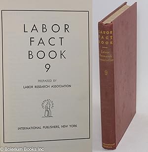 Seller image for Labor fact book 9 for sale by Bolerium Books Inc.