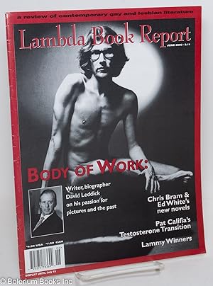 Seller image for Lambda Book Report: a review of contemporary gay & lesbian literature vol. 8, #11, June 2000: Body of Work: David Leddick for sale by Bolerium Books Inc.