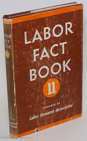 Seller image for Labor fact book 11 for sale by Bolerium Books Inc.