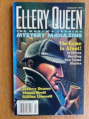 Imagen del vendedor de Ellery Queen Mystery Magazine February 1999 a la venta por Scene of the Crime, ABAC, IOBA