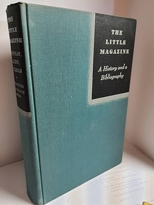 Seller image for The Little Magazine a History and a Bibliography, for sale by Hammonds Antiques & Books