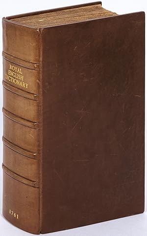 Bild des Verkufers fr The Royal English Dictionary: Or, A Treasury of the English Language zum Verkauf von Between the Covers-Rare Books, Inc. ABAA