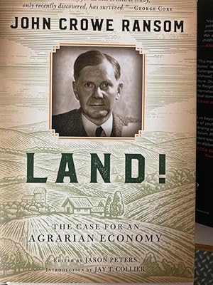 Bild des Verkufers fr Land: The Case for an Agrarian Economy. zum Verkauf von Plurabelle Books Ltd