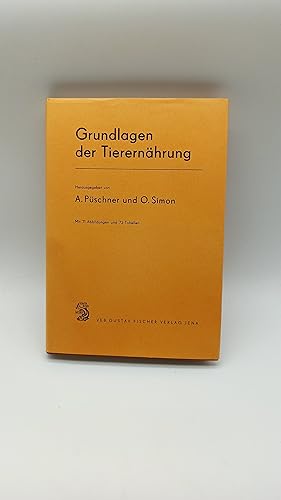 Grundlagen der Tierernährung.