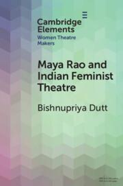 Bild des Verkufers fr MAYA RAO & INDIAN FEMINIST THEATRE zum Verkauf von moluna