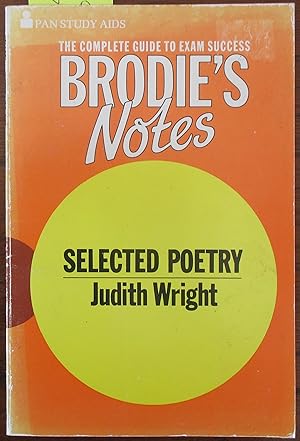 Seller image for Brodie's Notes: Judith Wright, Selected Poetry for sale by Reading Habit