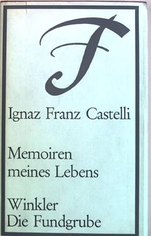 Bild des Verkufers fr Memoiren meines Lebens. Die Fundgrube, Nr. 43 zum Verkauf von books4less (Versandantiquariat Petra Gros GmbH & Co. KG)
