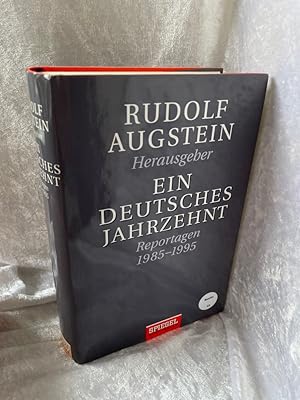 Bild des Verkufers fr Ein deutsches Jahrzehnt Reportagen 1985-1995 zum Verkauf von Antiquariat Jochen Mohr -Books and Mohr-