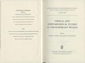 Imagen del vendedor de Logical and Epistemological Studies in Contemporary Physics a la venta por avelibro OHG