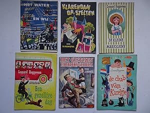 Bild des Verk�ufers f�r Het water en wij/ Klarendam op stelten/ De kleine Marioleine/ De club van Kareltje/ Een gezellige dag/ Het gestolen fabrieksgeheim. 6 delen. zum Verkauf von Antiquariaat De Boekenbeurs