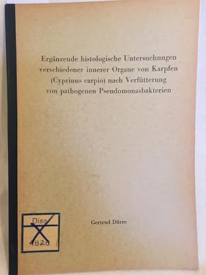 Ergänzende histologische Untersuchungen verschiedener innerer Organe von Karpfen (Cyprinus carpio...