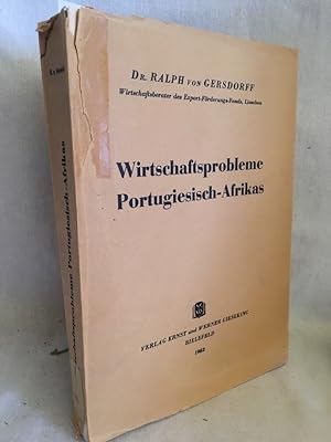 Seller image for Wirtschaftsprobleme Portugiesisch-Afrikas. for sale by Versandantiquariat Waffel-Schrder