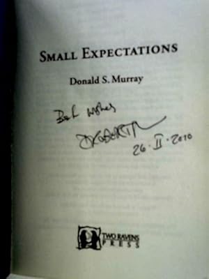 Imagen del vendedor de Small Expectations a la venta por World of Rare Books