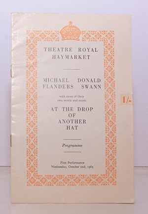 [Theatre Programme]. At the Drop of Another Hat. Theatre Royal, Haymarket. First Performance Octo...