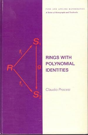 Imagen del vendedor de Rings with Polynomial Identities. a la venta por Rnnells Antikvariat AB