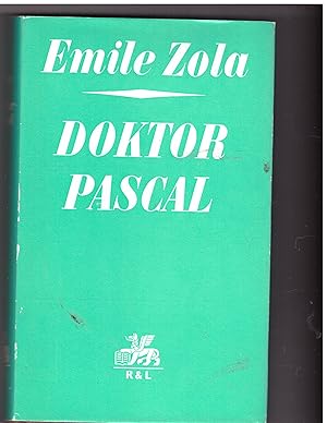 Bild des Verkufers fr Doktor Pascal zum Verkauf von Bcherpanorama Zwickau- Planitz