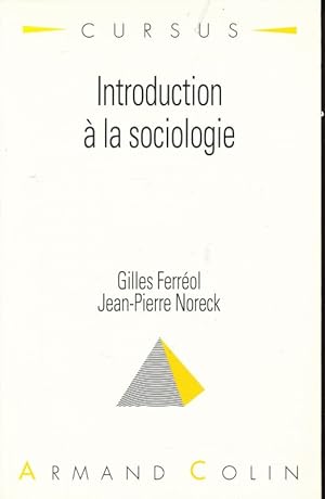 Image du vendeur pour Introduction  la sociologie mis en vente par LIBRAIRIE GIL-ARTGIL SARL