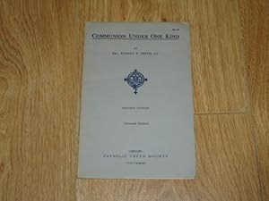 Imagen del vendedor de Communion Under One Kind a la venta por Dublin Bookbrowsers