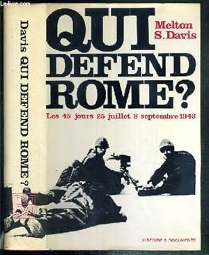 Image du vendeur pour Qui dfend Rome ? mis en vente par Ammareal