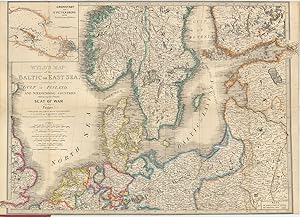Wyld's Map of the Baltic or East Sea, including the Gulf of Finland, and Surrounding Countries em...