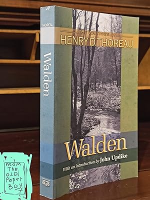 Imagen del vendedor de Walden (150th Anniversary Edition) (Princeton Classic Editions) (Writings of Henry D. Thoreau) With an introduction by John Updike a la venta por FARRAGO