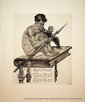 Bild des Verkufers fr Ex Libris fr Christel Hacker zum Verkauf von ANTIQUARIAT.WIEN Fine Books & Prints