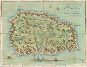 This Geographical Plan of the Island & Forts of Saint Helena is Dedicated by permission to Field ...