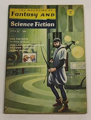 Seller image for The Magazine of Fantasy and Science Fiction July 1968 for sale by H4o Books