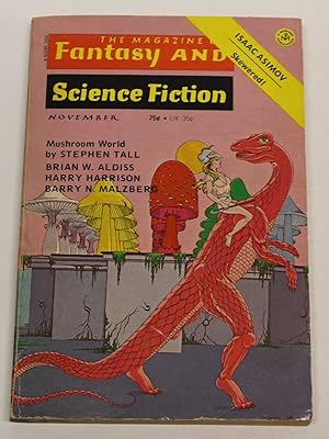 Seller image for The Magazine of Fantasy and Science Fiction November 1974 for sale by H4o Books