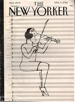 Imagen del vendedor de The New Yorker Magazine: April 11, 2022 a la venta por Dorley House Books, Inc.