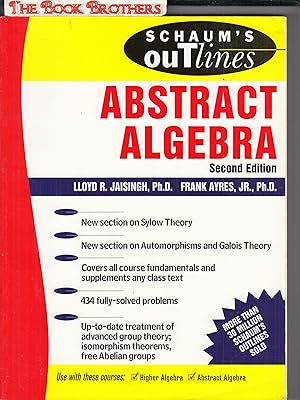 Seller image for Schaum's Outline of Abstract Algebra (Schaum's Outlines) Second Edition for sale by THE BOOK BROTHERS