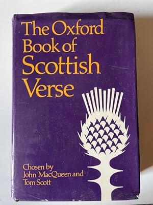Imagen del vendedor de The Oxford Book of Scottish Verse a la venta por Librairie Axel Benadi