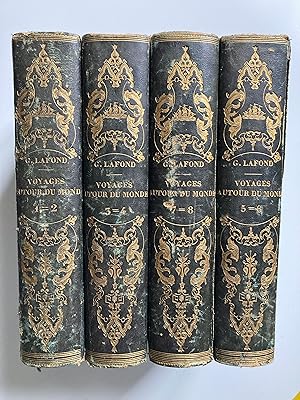 Seller image for Voyages autour du monde. Naufrages clbres. Huit tomes en 4 volumes complet. for sale by ShepherdsBook
