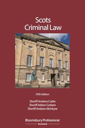 Seller image for Scots Criminal Law for sale by GreatBookPricesUK