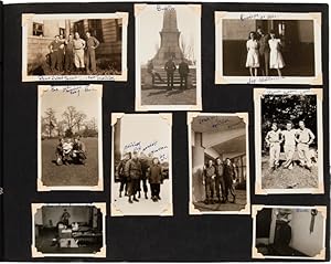 [VERNACULAR PHOTOGRAPH ALBUM OF A MEMBER OF THE UNITED STATES 81st INFANTRY "WILDCATS" DURING THE...